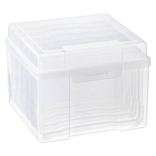 Clear Photo Storage Case by Simply Tidy&#x2122;